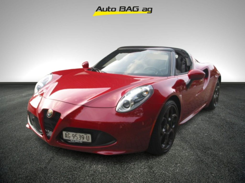 alfa romeo 4C Spider 1750 TBi