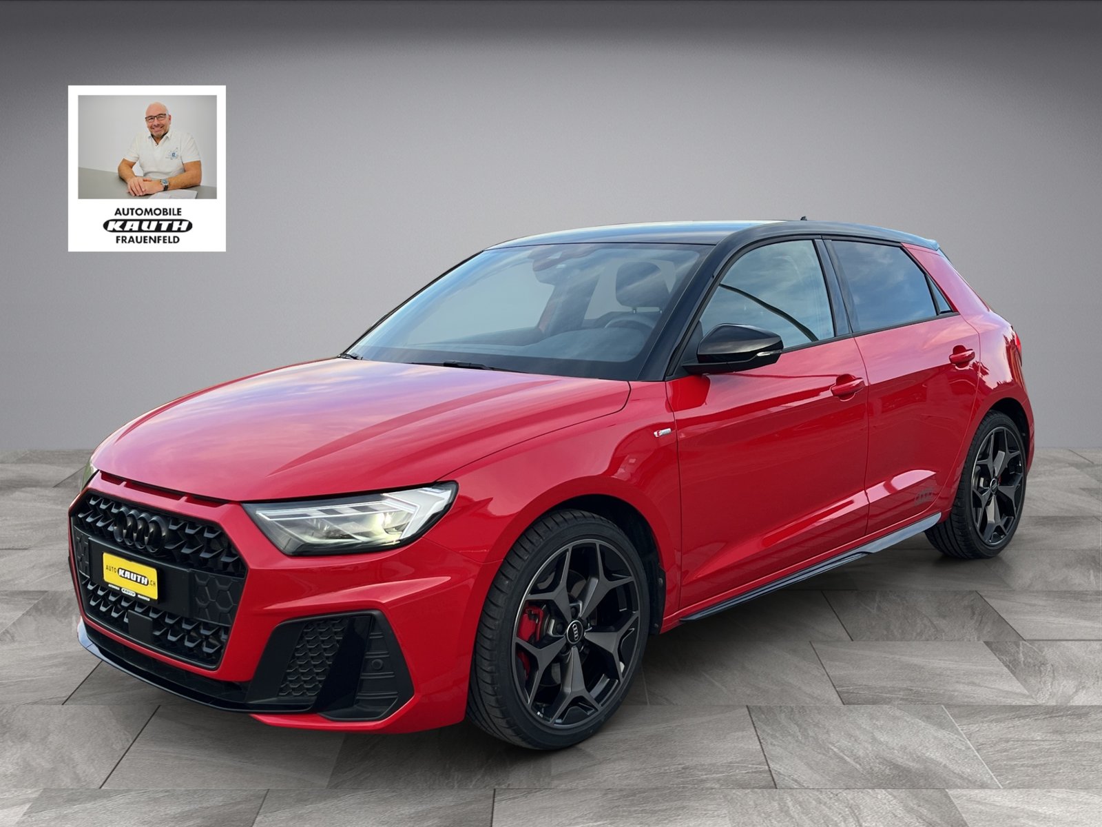 AUDI A1 Sportback 40 TFSI S Line S-tronic* Red/Black, (5-Jah