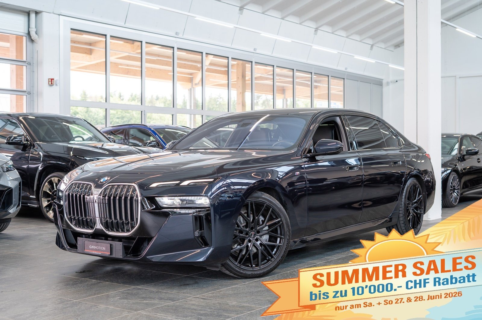 BMW 740d / / Theatre Screen / 360 Kamera / Bowers Wi