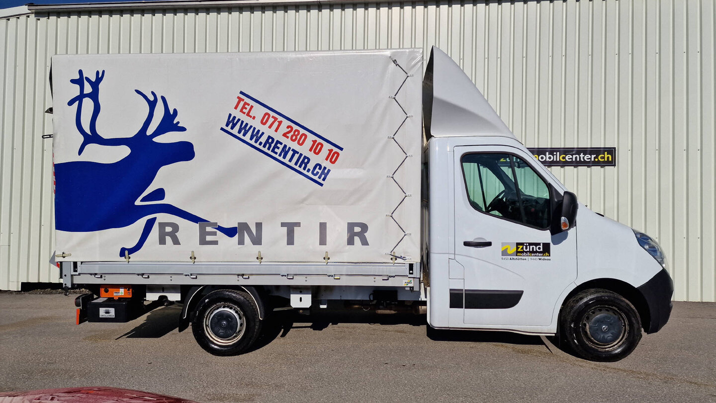 OPEL Movano Blache /  Hebebühne 3.5t L2 2.3 CDTI 170
