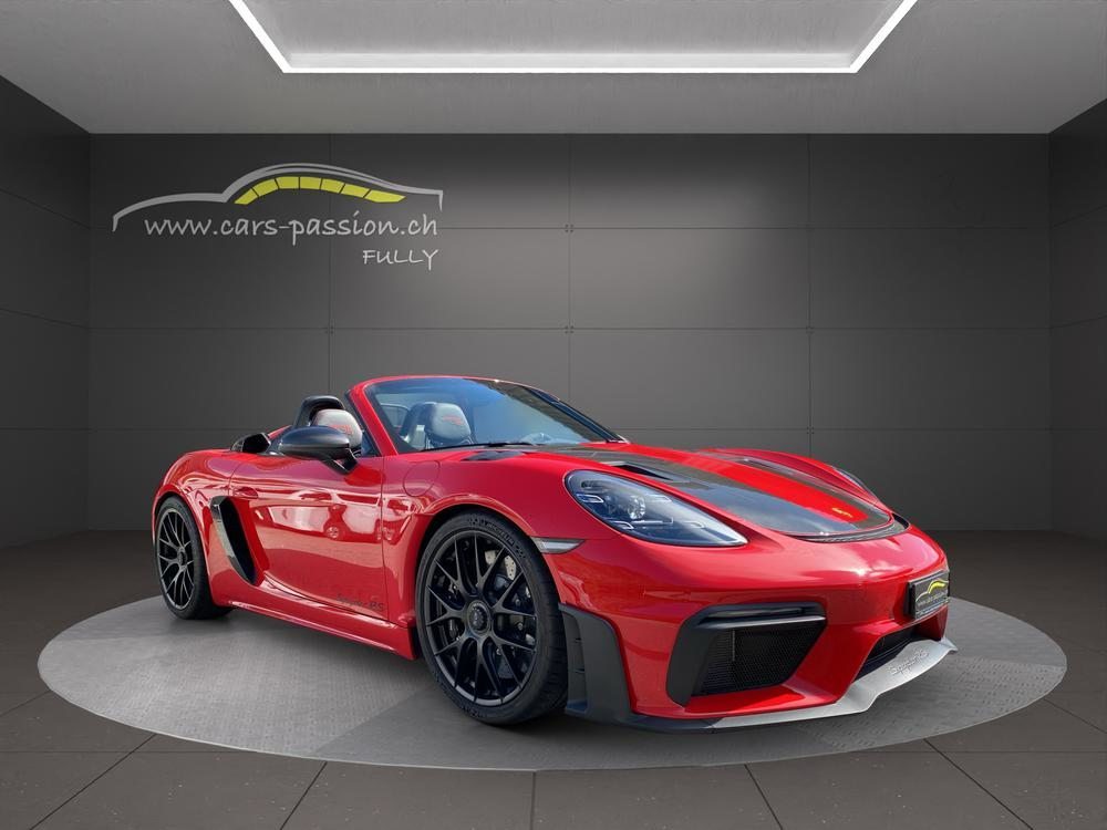 PORSCHE 718 Boxster 4.0 Spyder RS Weissach PDK